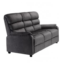 AM Savoy 3 Seater Fixed Grey